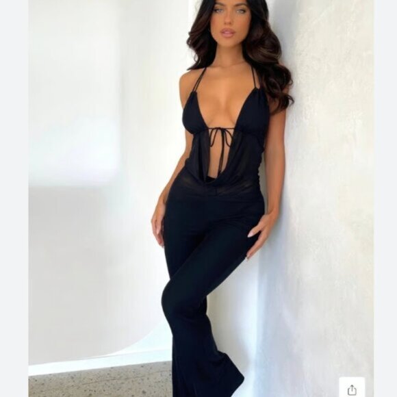 Outcast Gwen Jumpsuit Black S - Picture 2 of 9